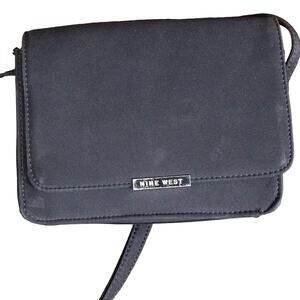 Vintage Nine West Black Mini Evening Bag